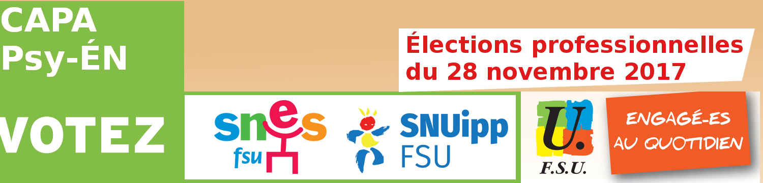 appel à voter SNES-FSU SNUIPP-FSU