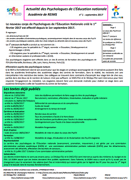 Notre
                                      publication spéciale actu 1